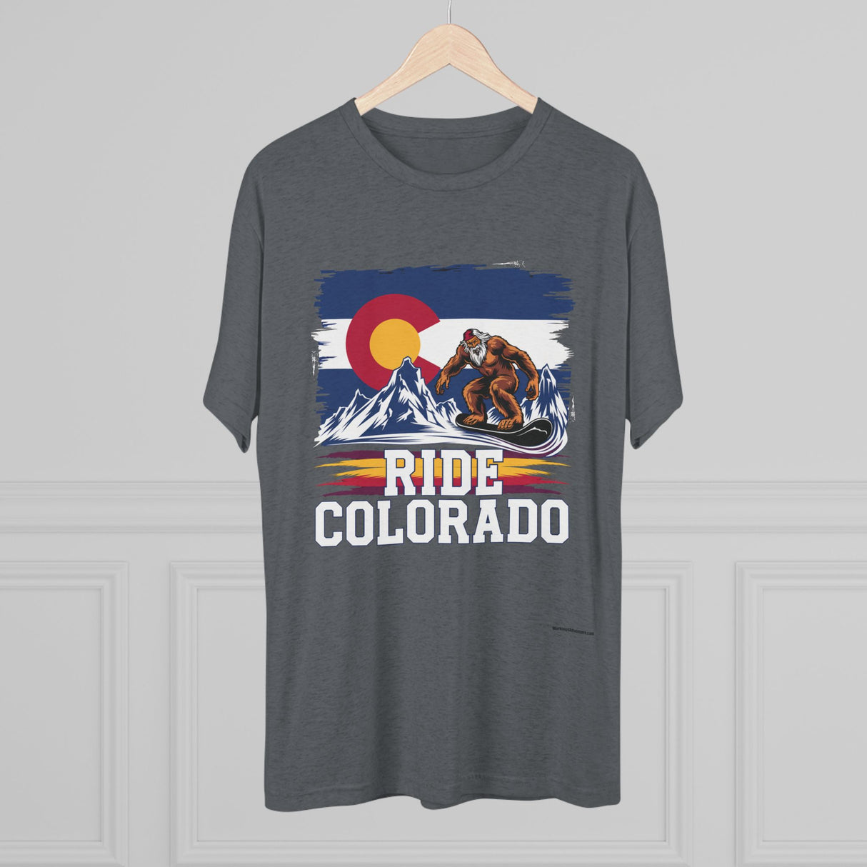 Colorado Bigfoot Snowboard Tri-Blend Tee