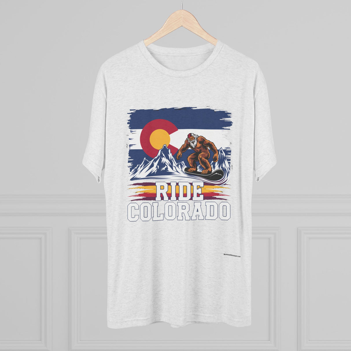 Colorado Bigfoot Snowboard Tri-Blend Tee