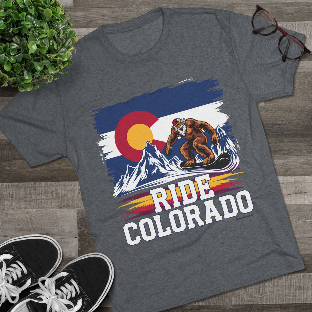 Ride Colorado Yeti Men's T-Shirt